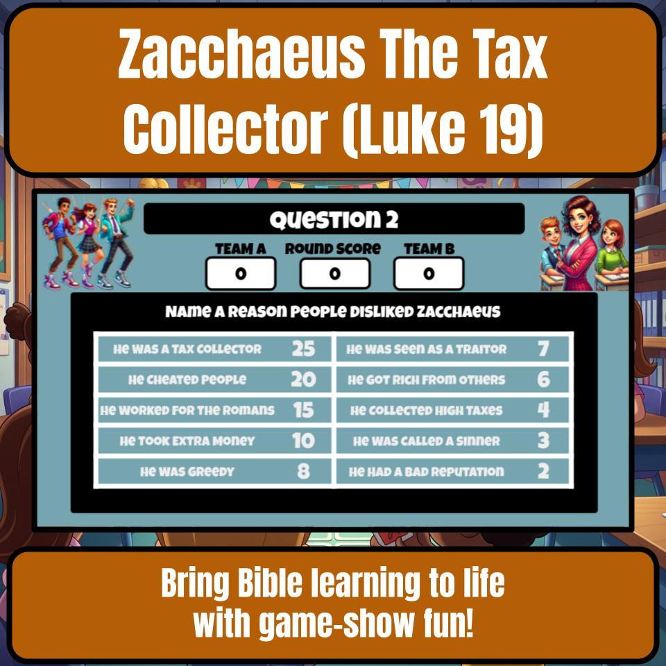 Zacchaeus The Tax Collector (Luke 19) Feud Review BF0071