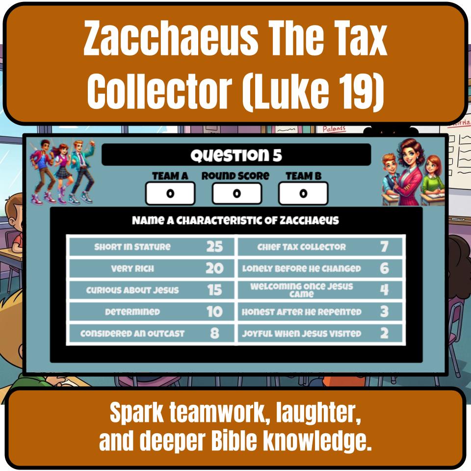 Zacchaeus The Tax Collector (Luke 19) Feud Review BF0071