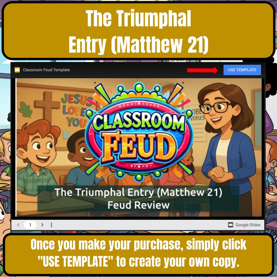 The Triumphal Entry (Matthew 21) Feud Review BF0072