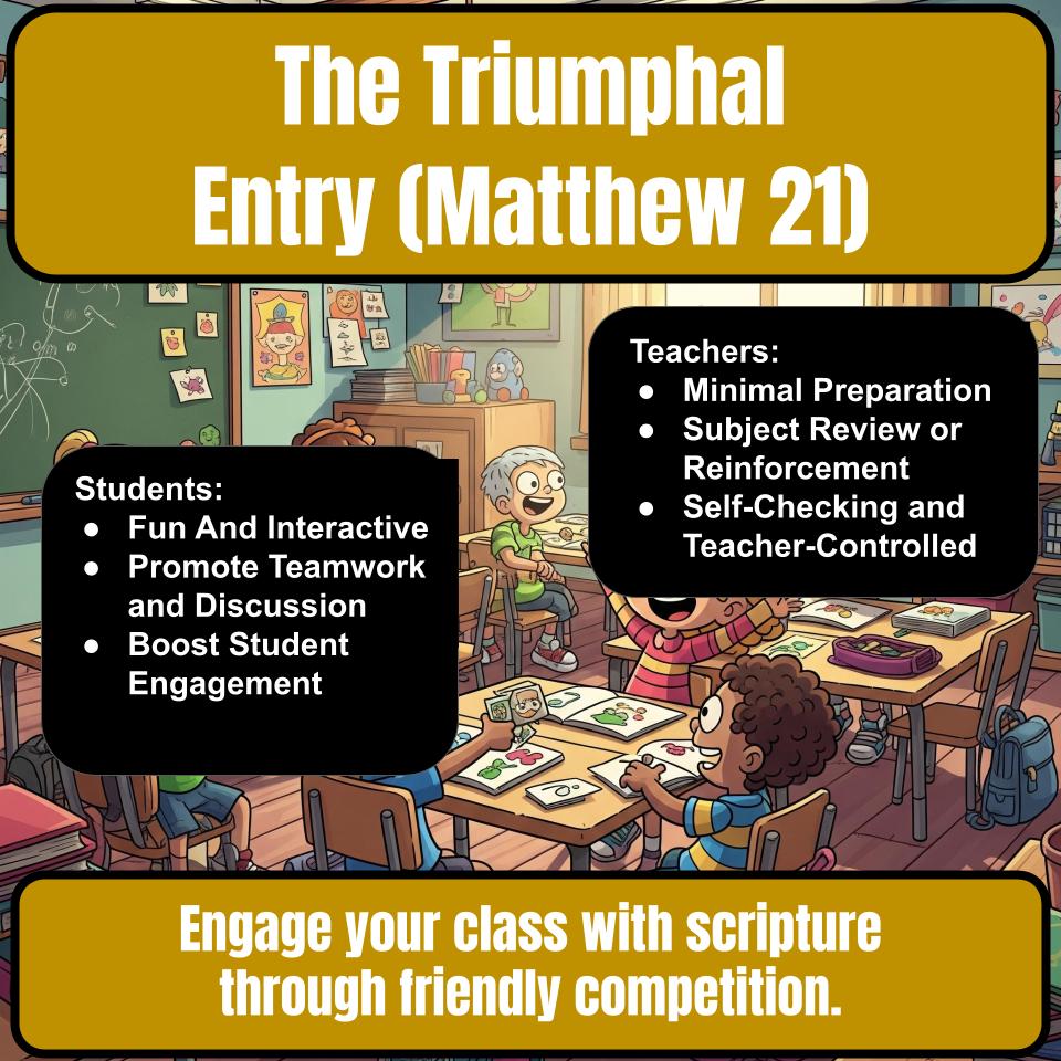The Triumphal Entry (Matthew 21) Feud Review BF0072