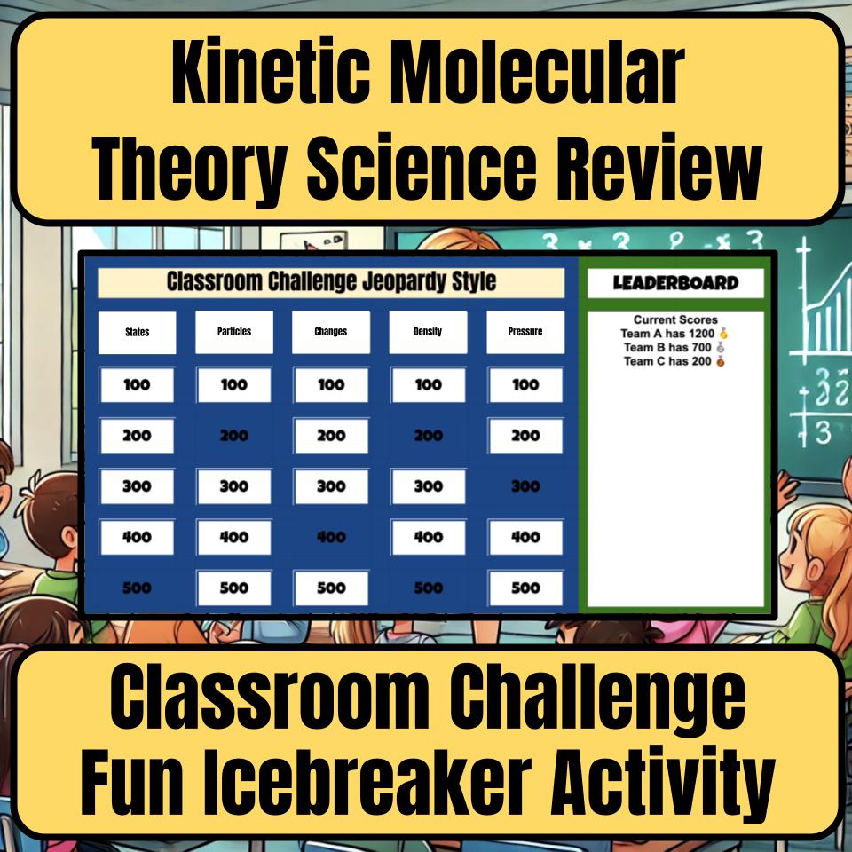 Kinetic Molecular Theory Jeopardy Science Review I0073