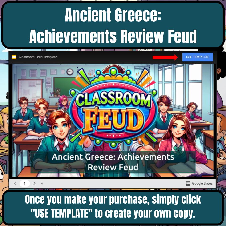 Ancient Greece: Achievements Review Feud CF0074