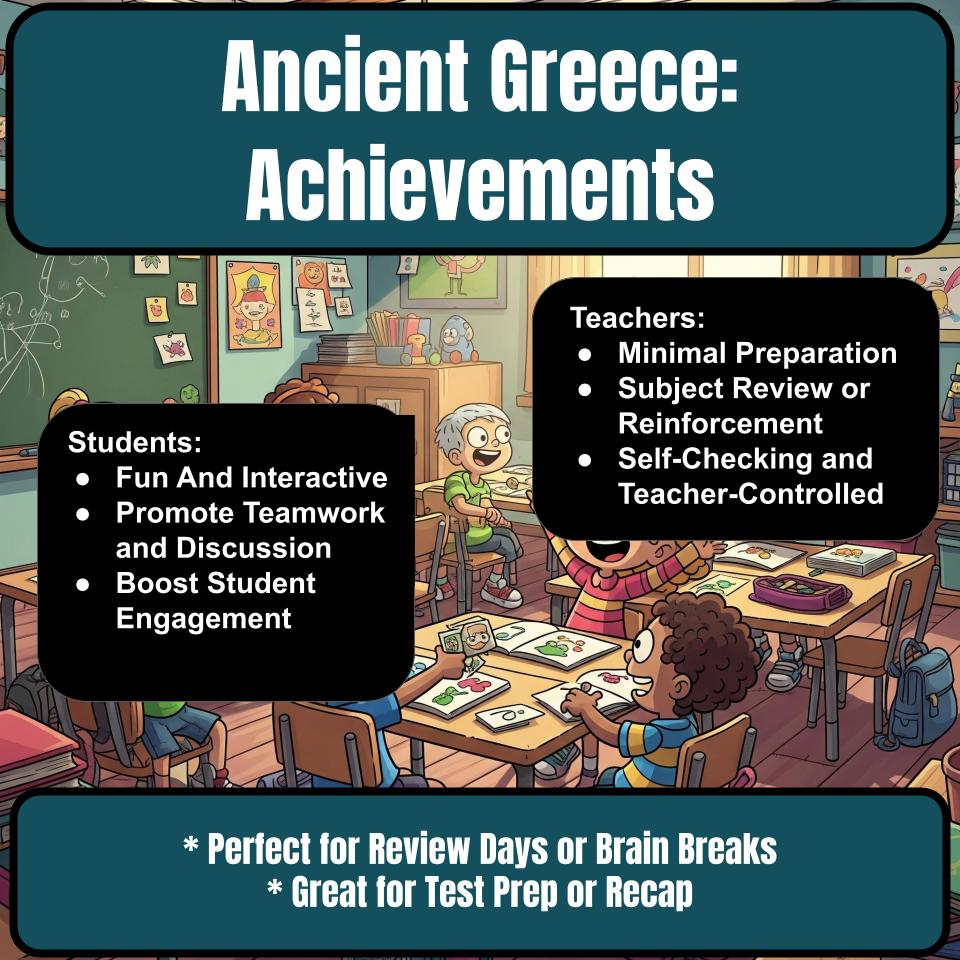 Ancient Greece: Achievements Review Feud CF0074