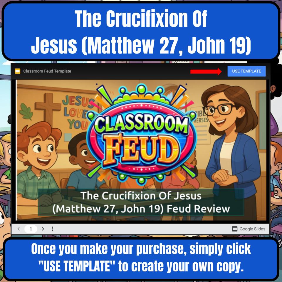 The Crucifixion Of Jesus (Matthew 27, John 19) Feud Review BF0075