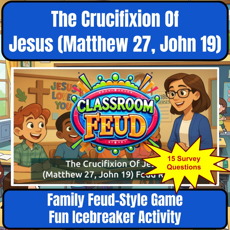 The Crucifixion Of Jesus (Matthew 27, John 19) Feud Review BF0075