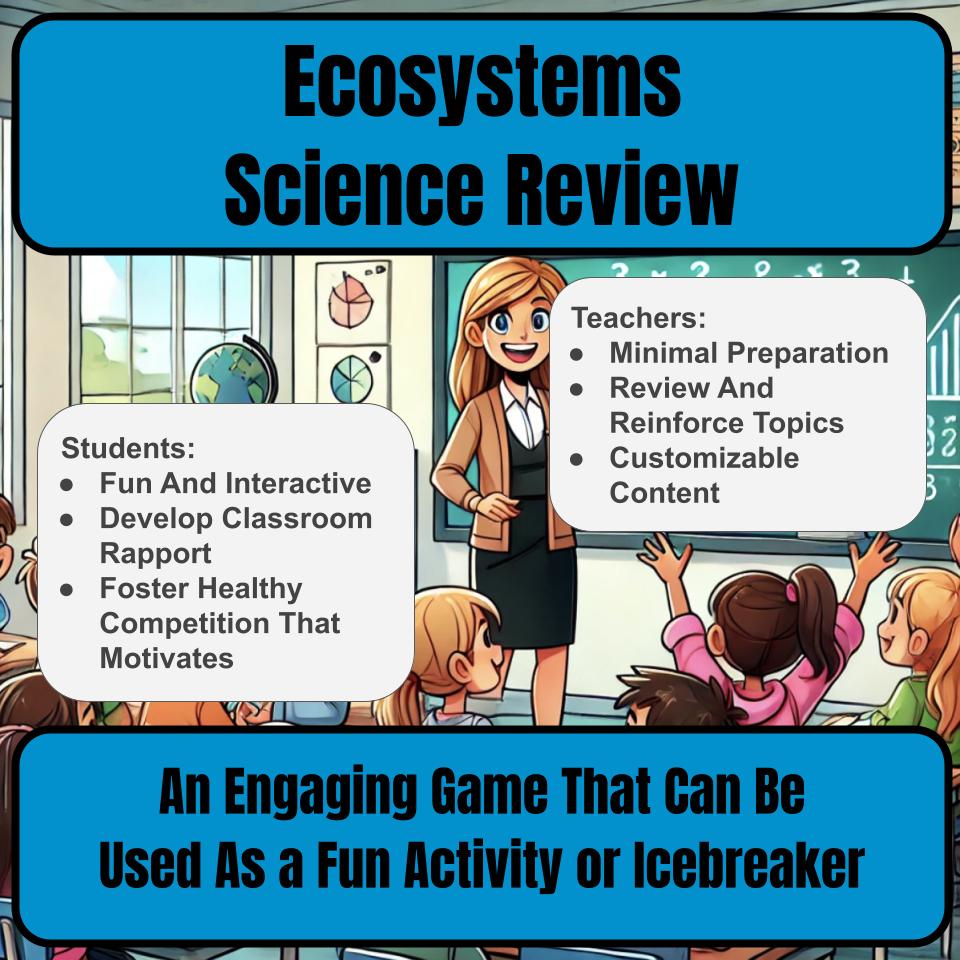 Ecosystems Jeopardy Science Review I0075