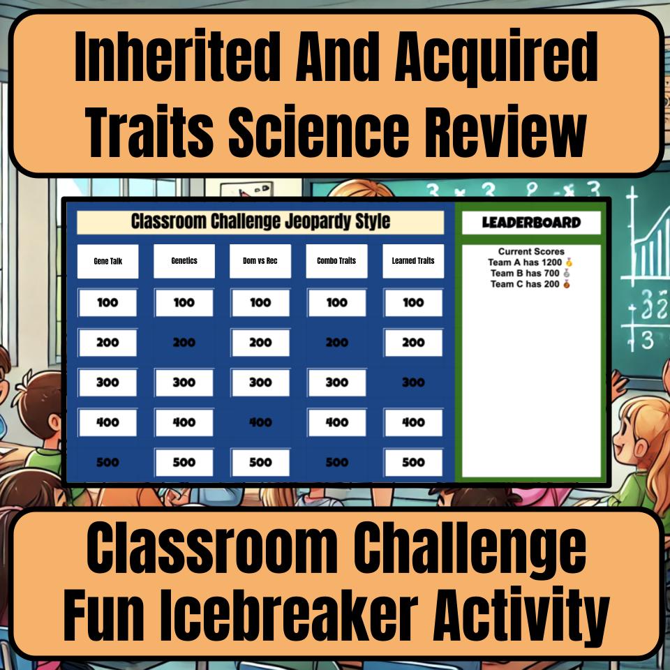Inherited And Acquired Traits Jeopardy Science Review I0077
