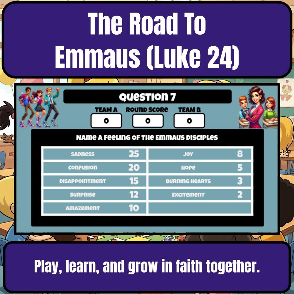 The Road To Emmaus (Luke 24) Feud Review BF0077