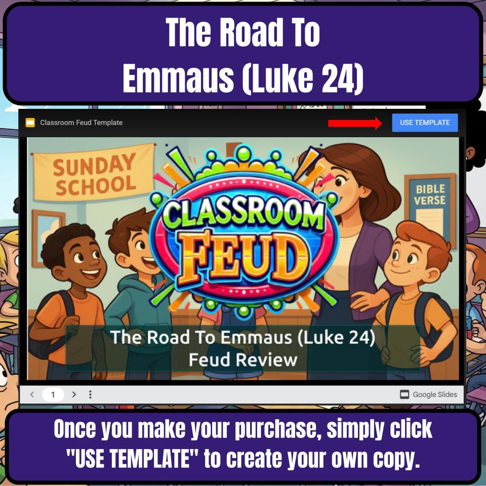 The Road To Emmaus (Luke 24) Feud Review BF0077