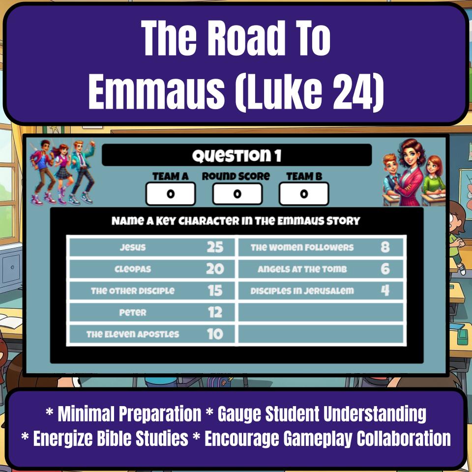 The Road To Emmaus (Luke 24) Feud Review BF0077