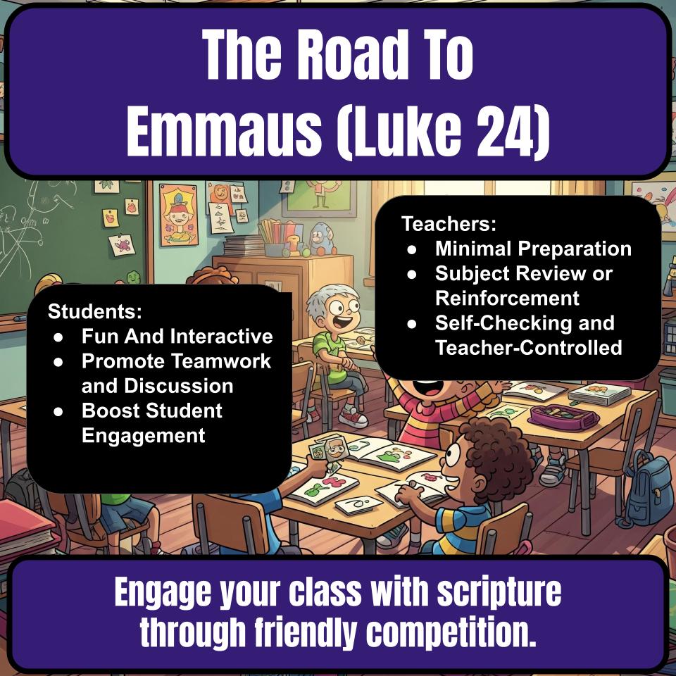 The Road To Emmaus (Luke 24) Feud Review BF0077