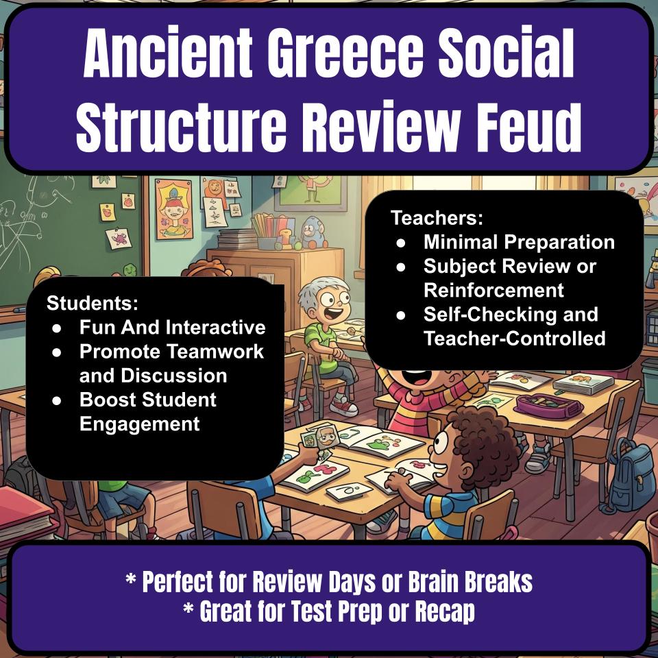 Ancient Greece Social Structure Review Feud CF0077