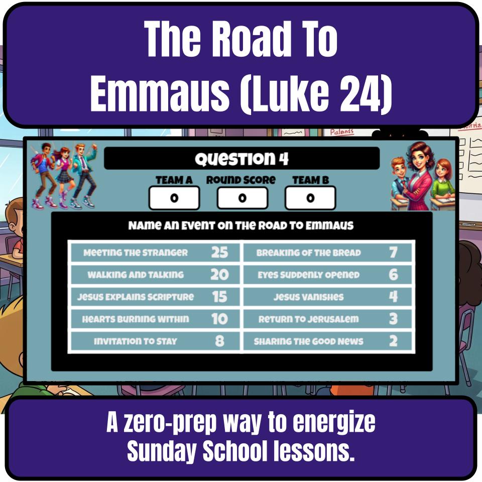 The Road To Emmaus (Luke 24) Feud Review BF0077