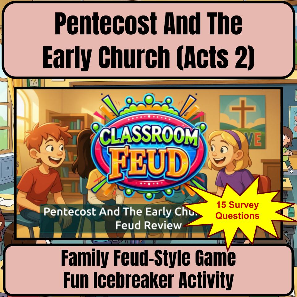 Pentecost And The Early Church (Acts 2) Feud Review BF0079
