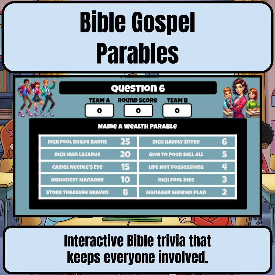 Bible Gospel Parables Feud Review BF0008