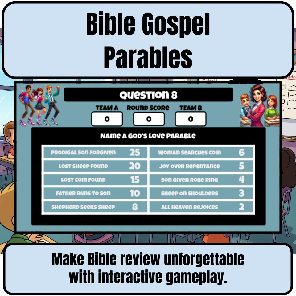 Bible Gospel Parables Feud Review BF0008