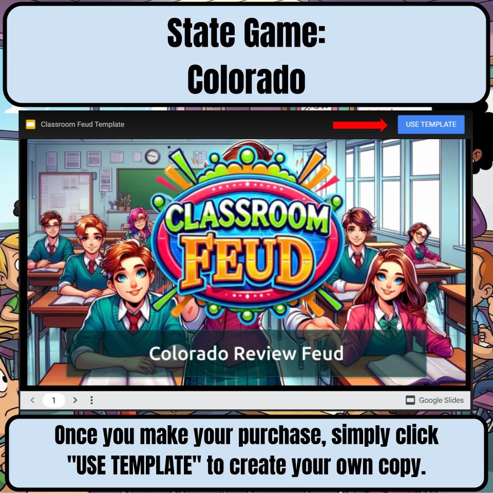 Colorado Social Studies Family Feud Review Game CF0008