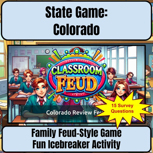 Colorado Social Studies Family Feud Review Game CF0008