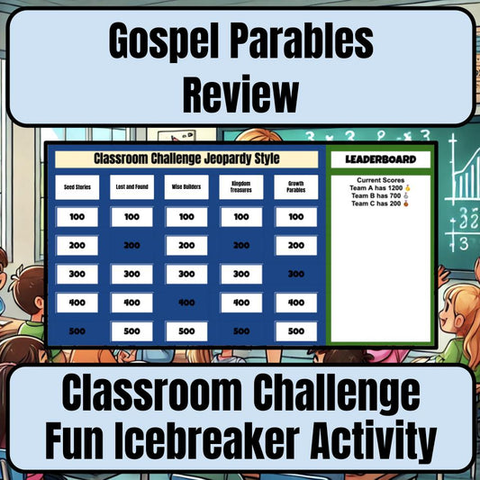 Gospel Parables Jeopardy Bible B0008