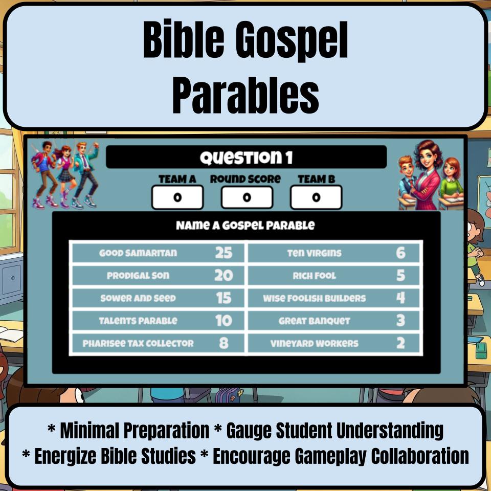 Bible Gospel Parables Feud Review BF0008