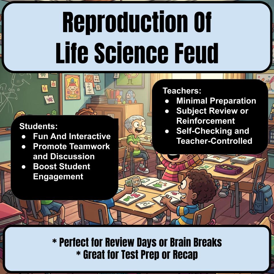 Reproduction Of Life Science Feud Review CF0008