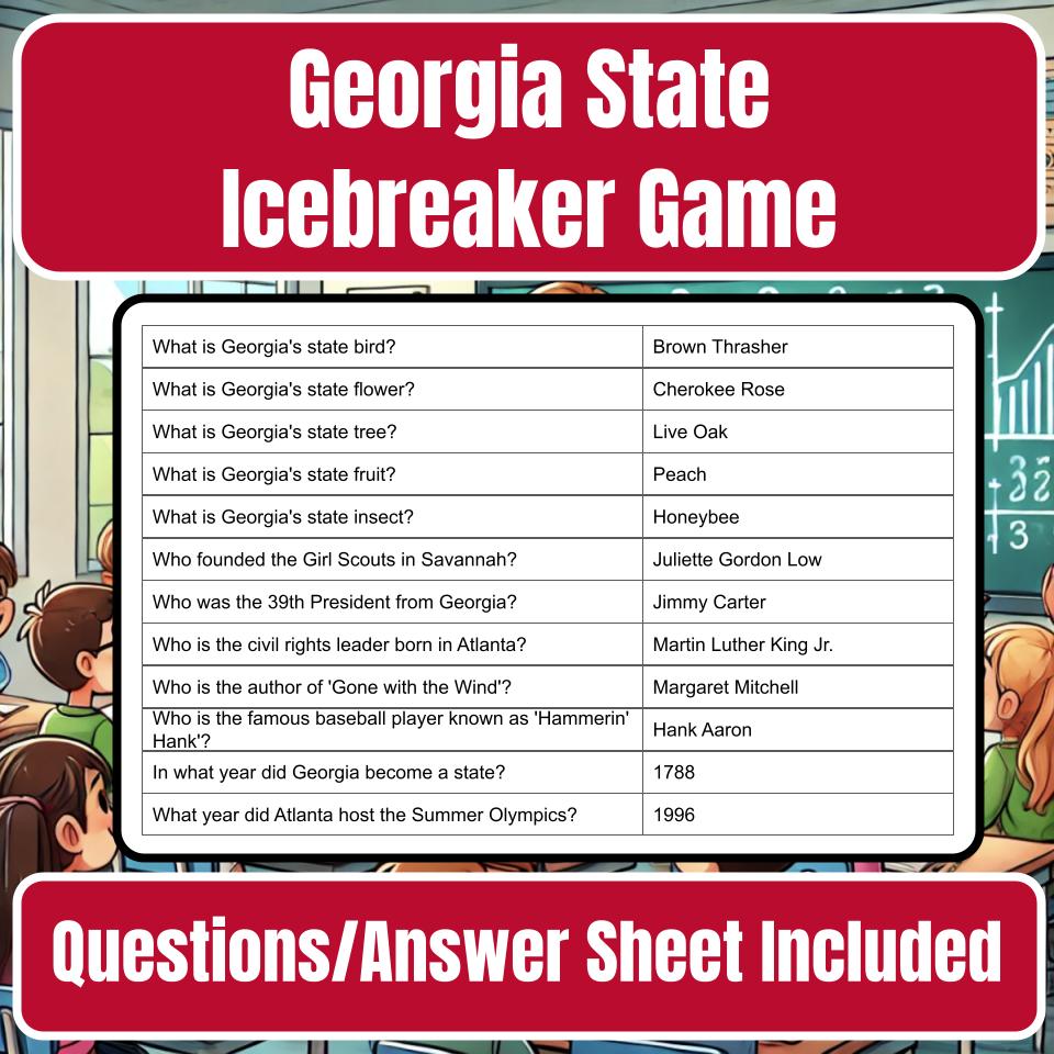 State of Georgia Jeopardy Game I0008