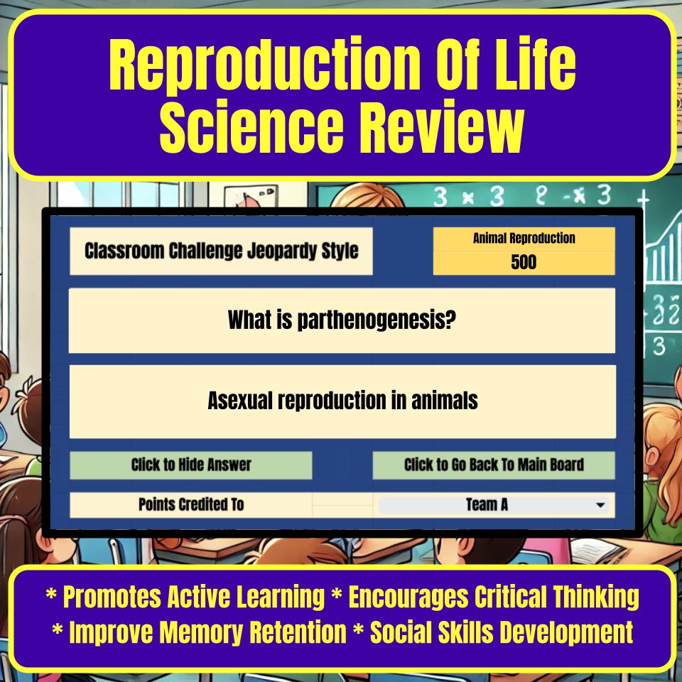 Reproduction Of Life Jeopardy Science Review I0008