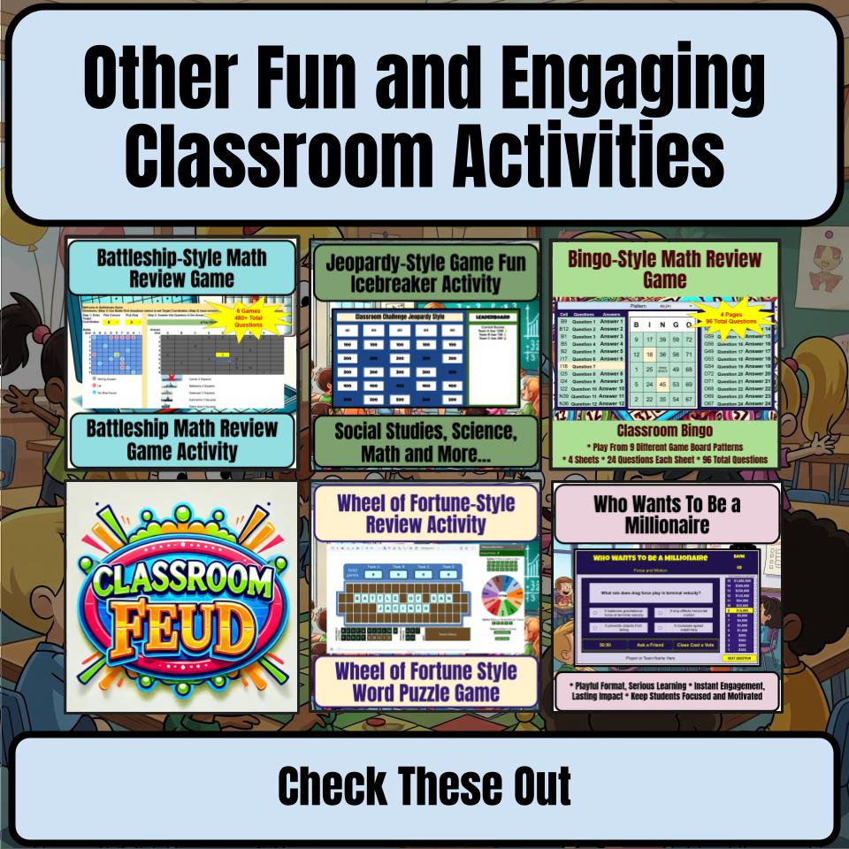 Colorado Social Studies Family Feud Review Game CF0008