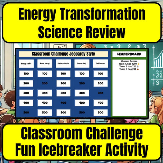 Energy Transformation Jeopardy Science Review I0081