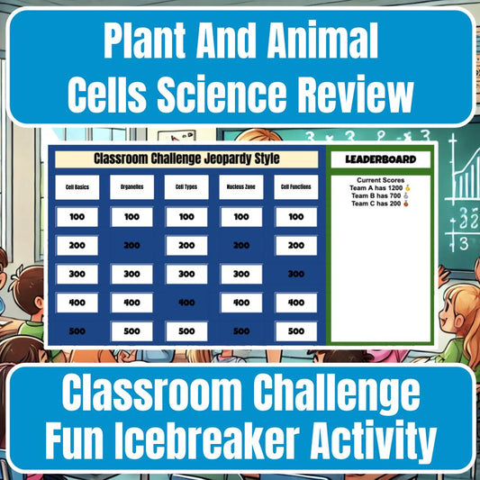 Plant And Animal Cells Jeopardy Science Review I0083