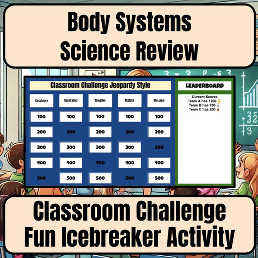 Body Systems Jeopardy Science Review I0084