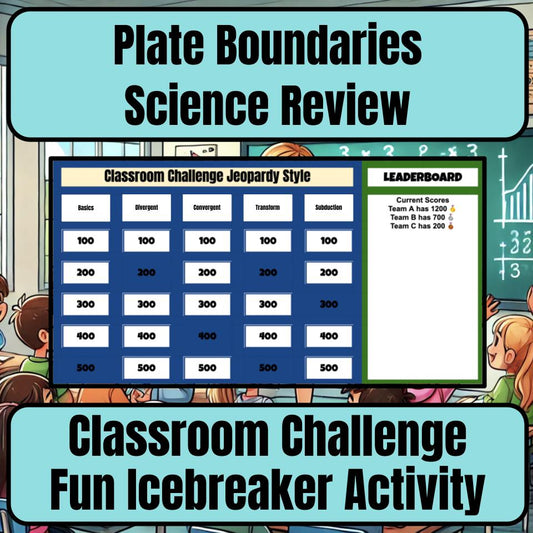 Plate Boundaries Jeopardy Science Review I0085