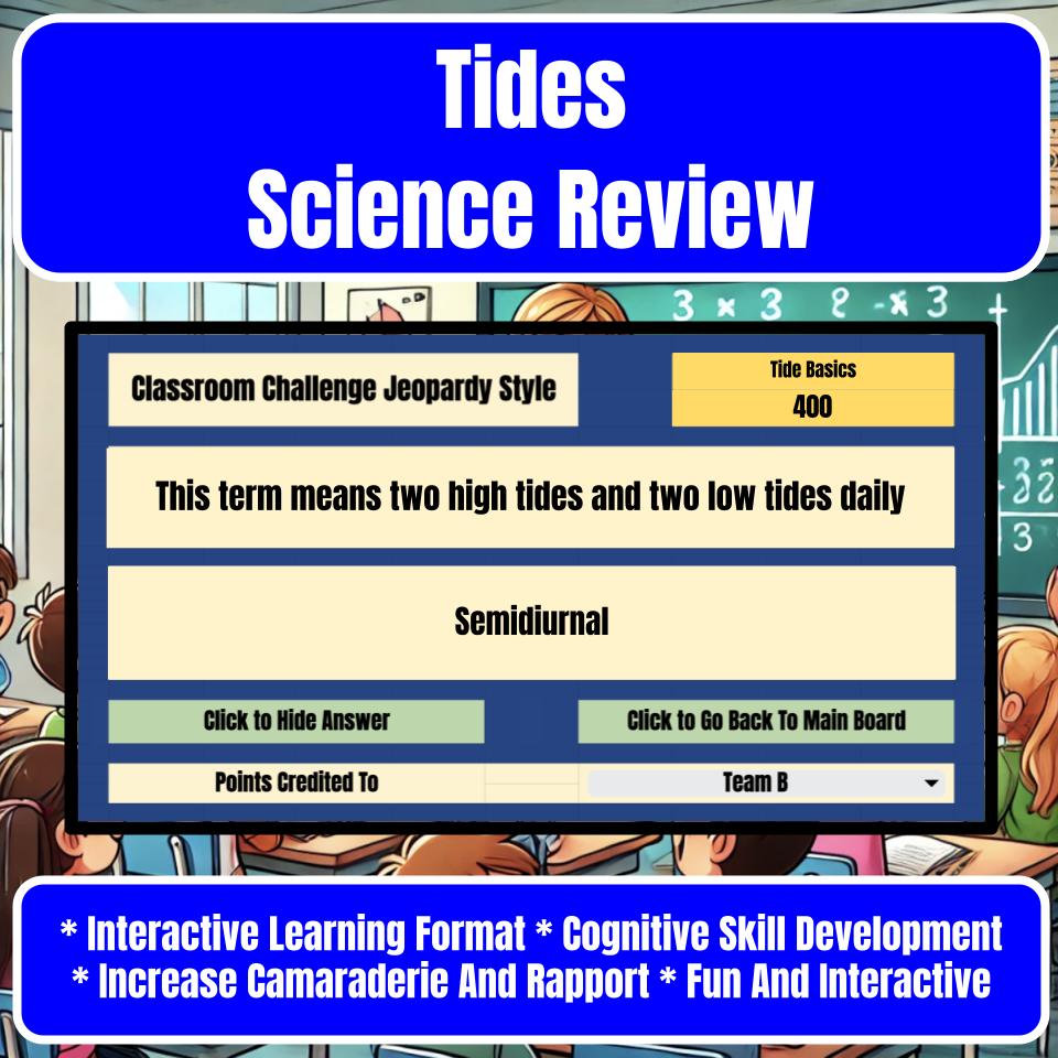 Tides Jeopardy Science Review I0086