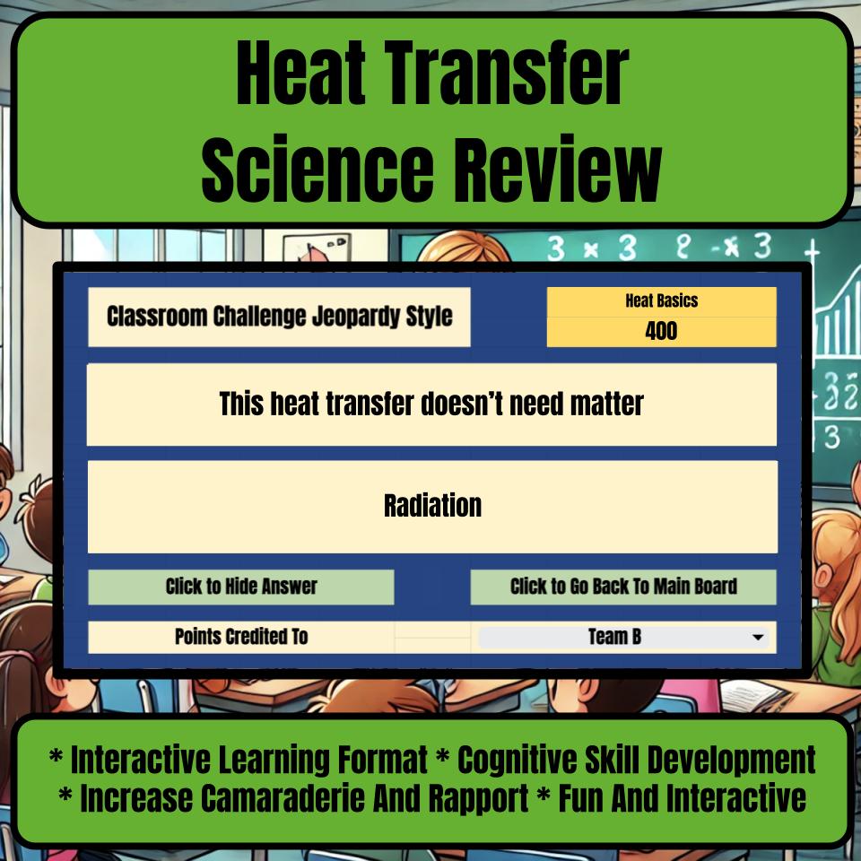 Heat Transfer Jeopardy Science Review I0087