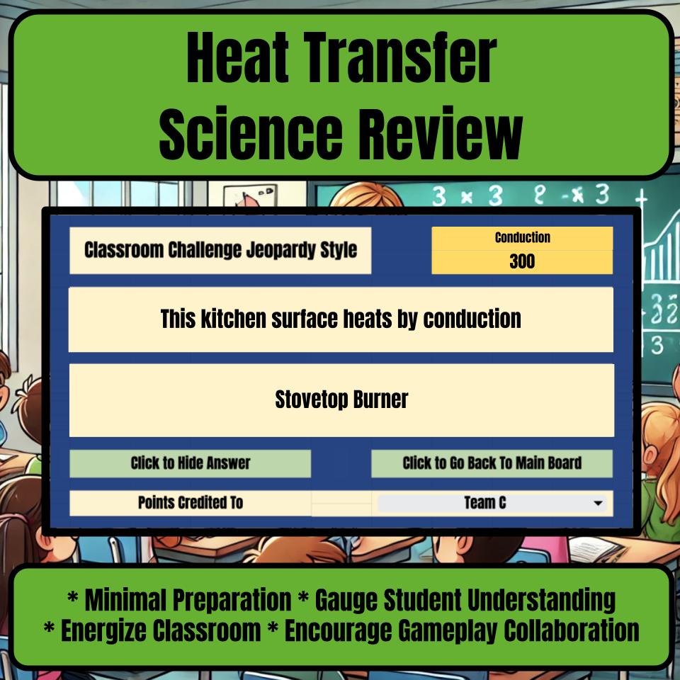 Heat Transfer Jeopardy Science Review I0087