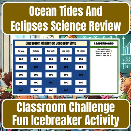 Ocean Tides And Eclipses Jeopardy Science Review I0088