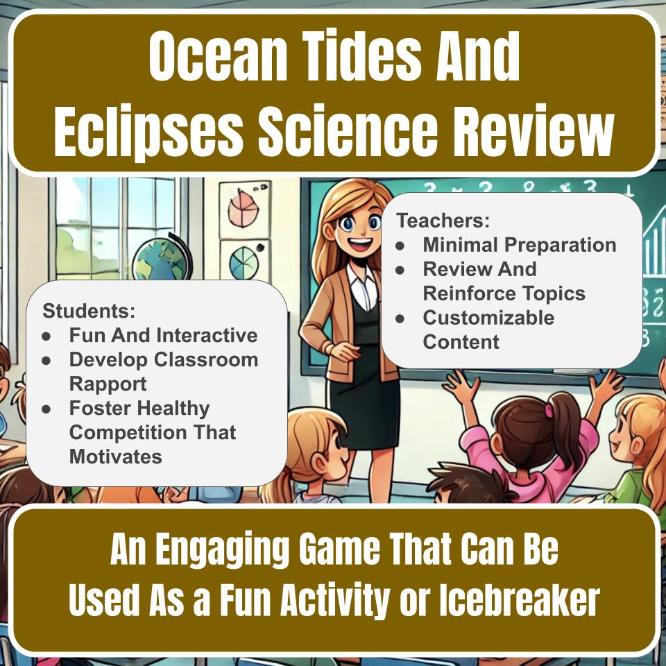 Ocean Tides And Eclipses Jeopardy Science Review I0088