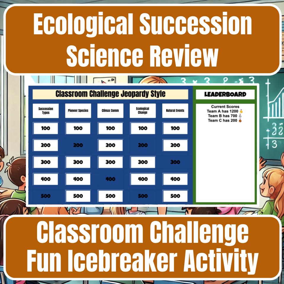 Ecological Succession Jeopardy Science Review I0089