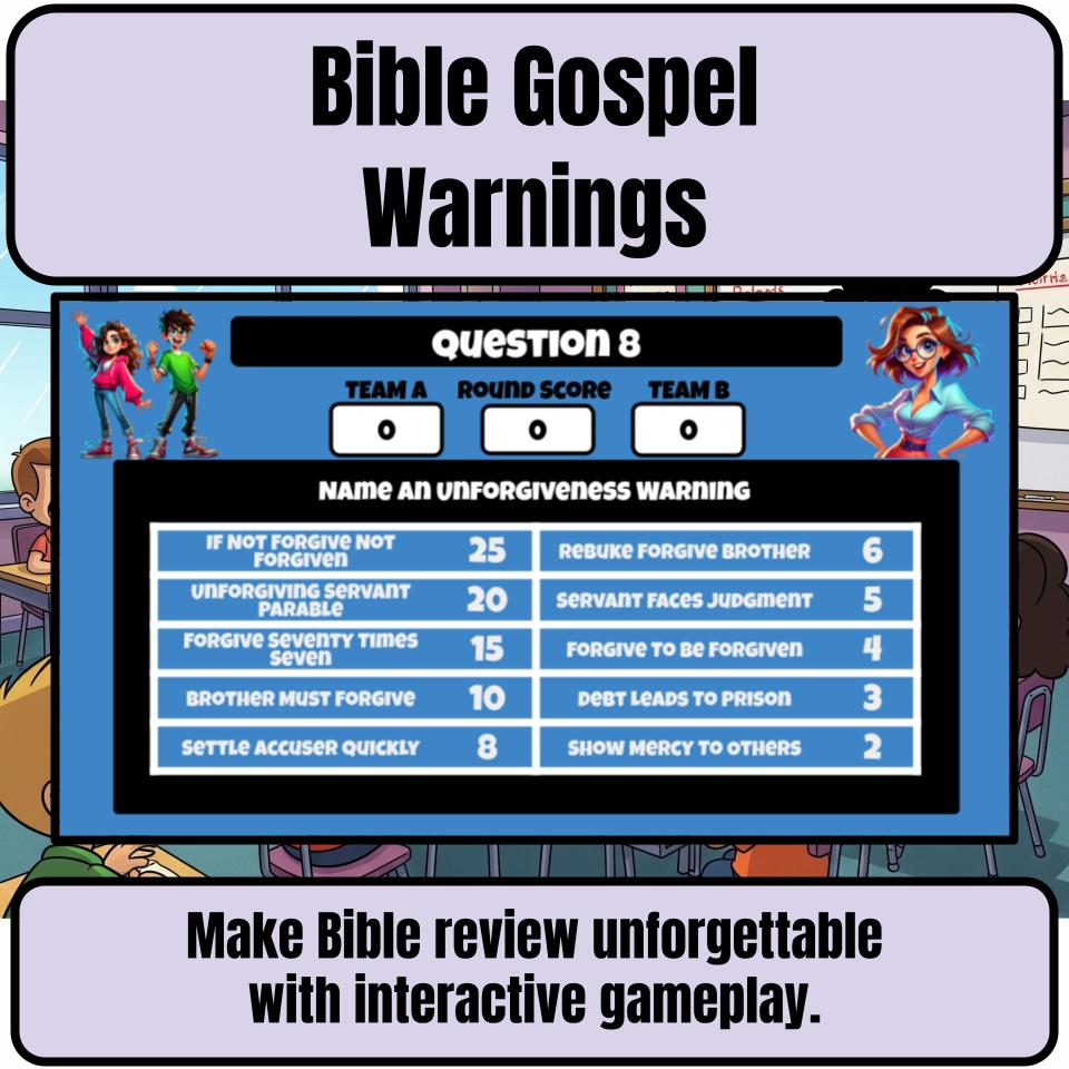 Bible Gospel Warnings Feud Review BF0009
