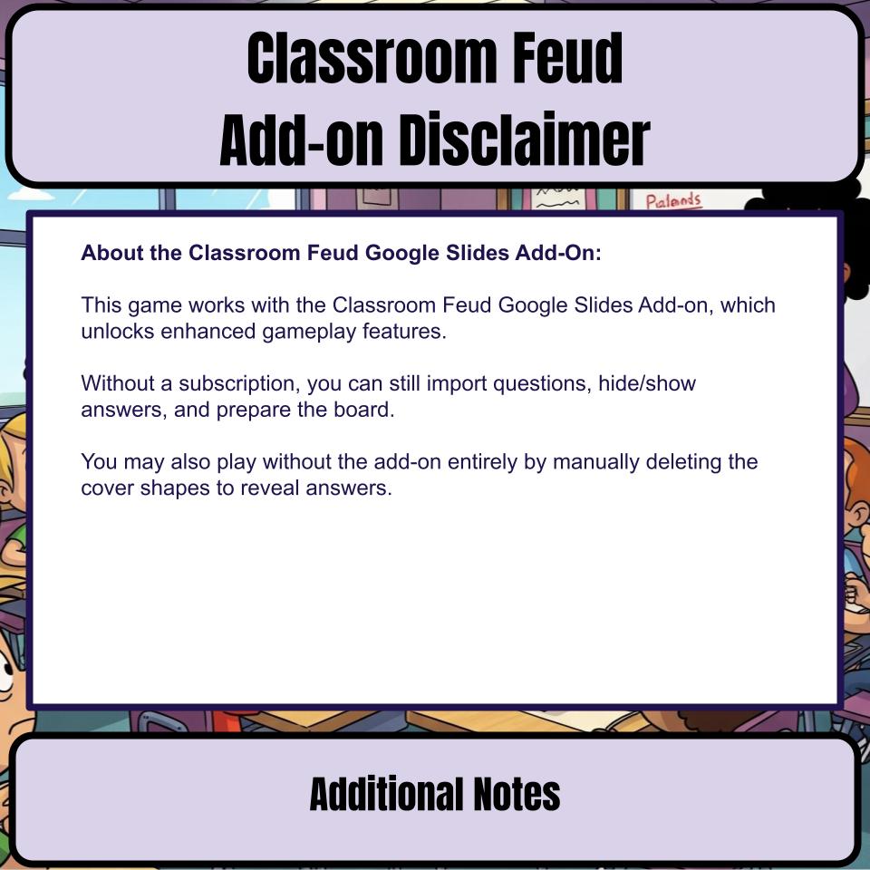 Europe Geography (Grade School) Review Feud CF0009