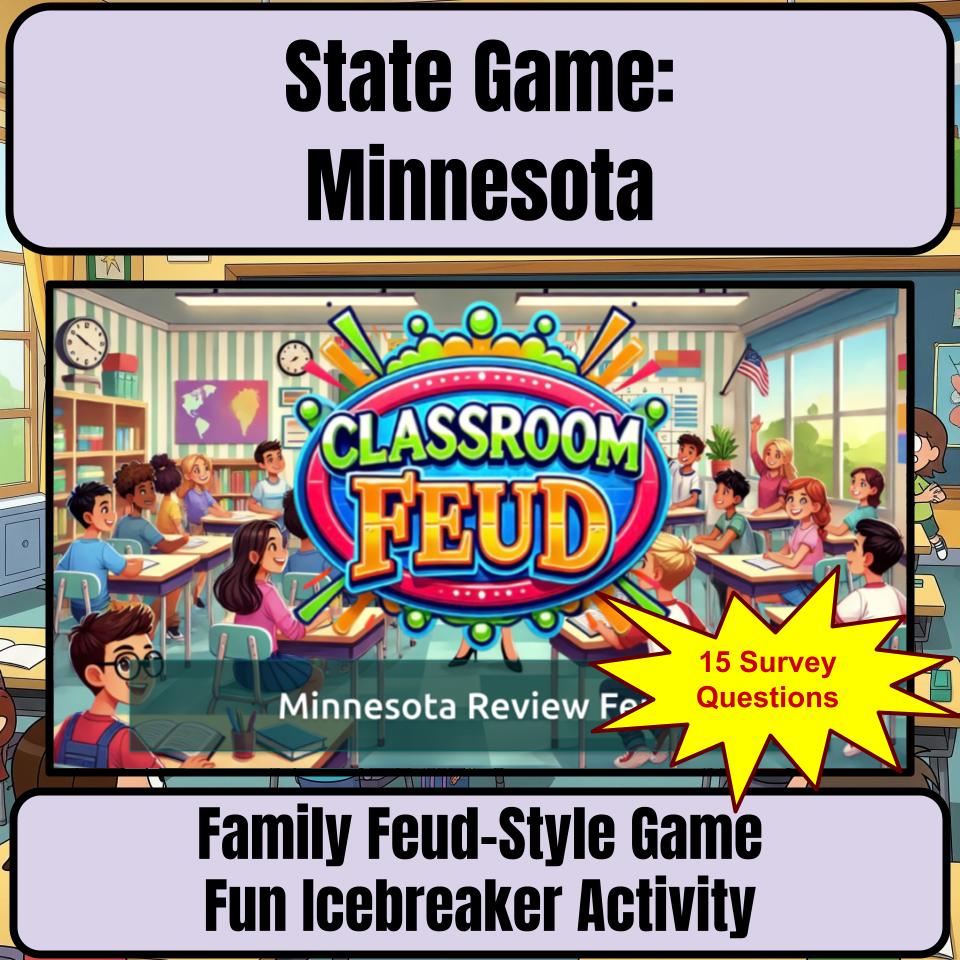 Minnesota Social Studies Family Feud Review Game CF0009