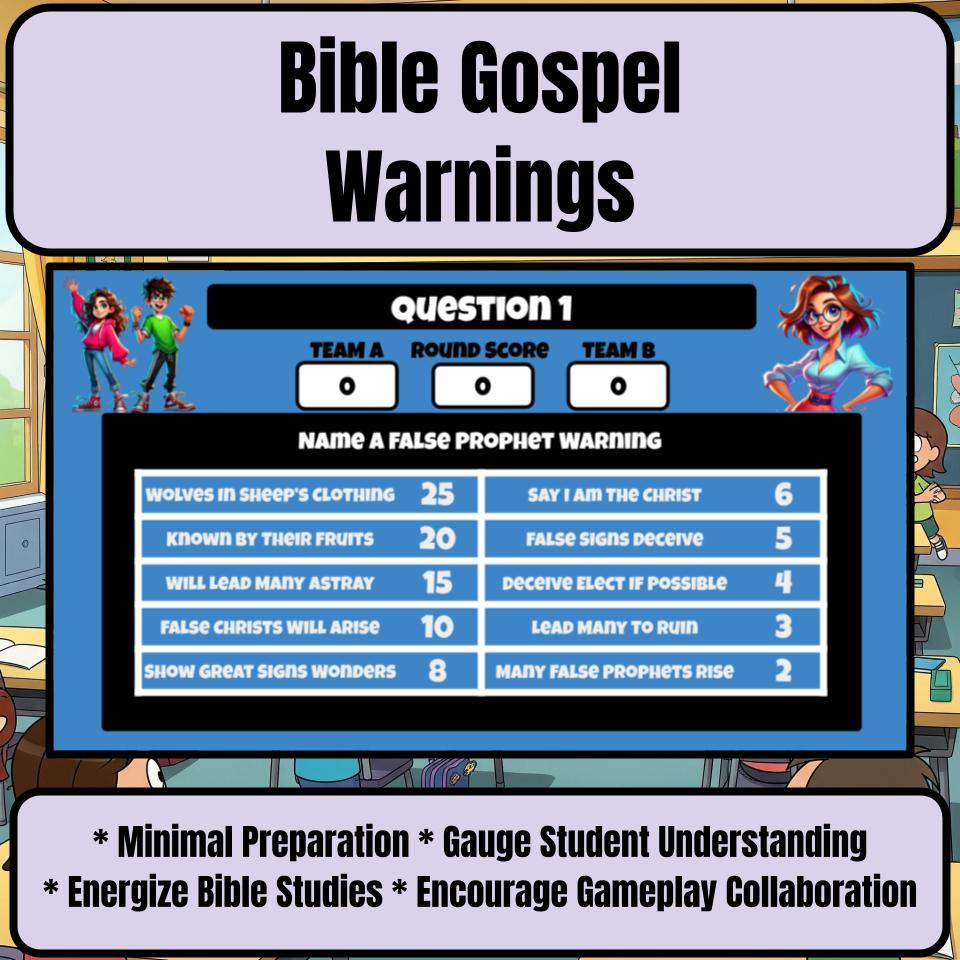 Bible Gospel Warnings Feud Review BF0009