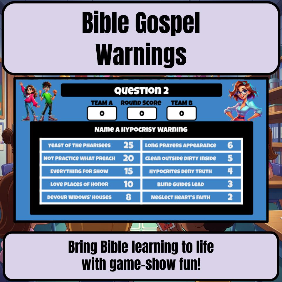 Bible Gospel Warnings Feud Review BF0009