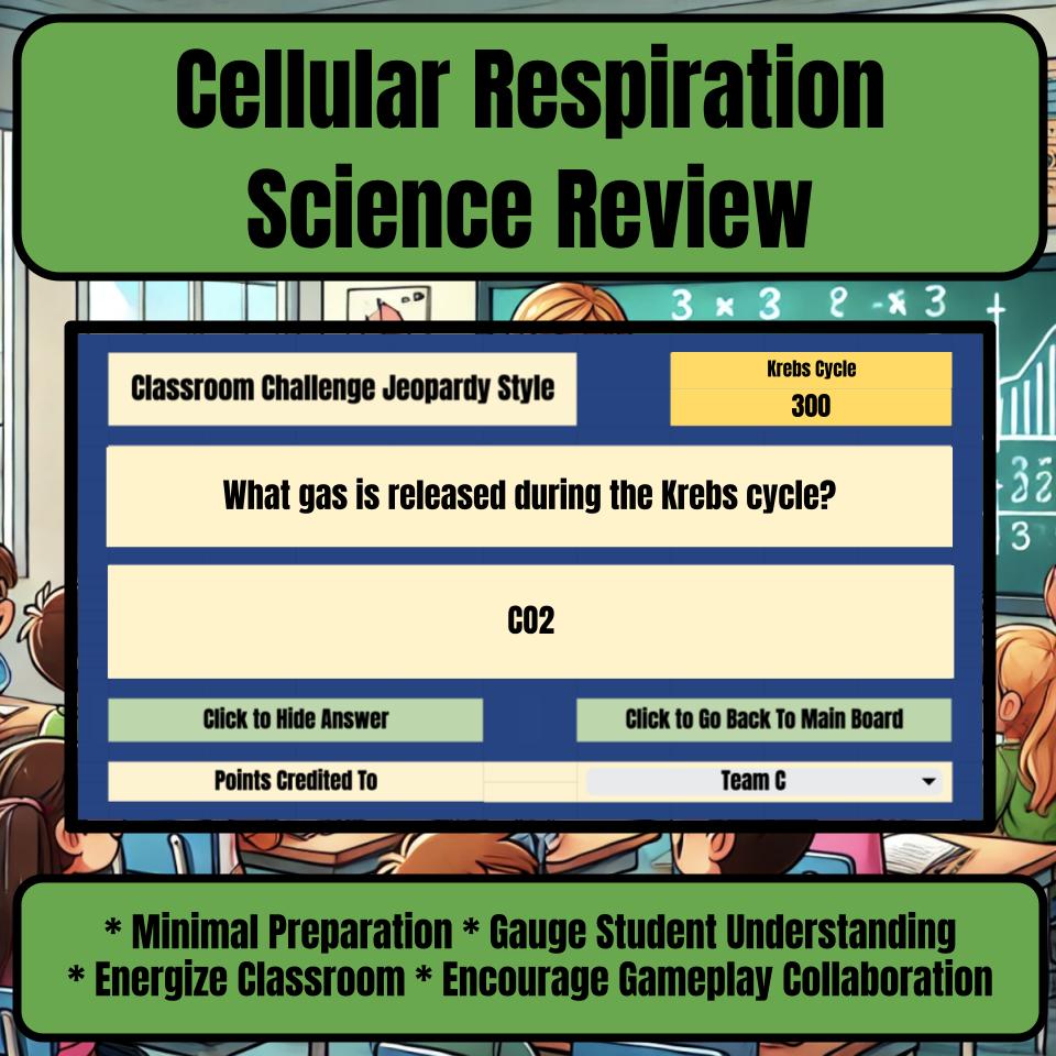 Cellular Respiration Jeopardy Science Review I0009