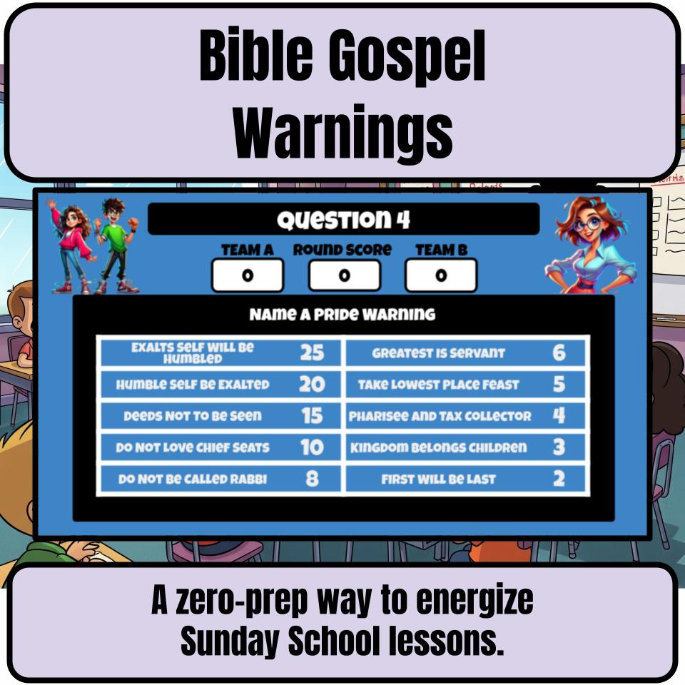 Bible Gospel Warnings Feud Review BF0009