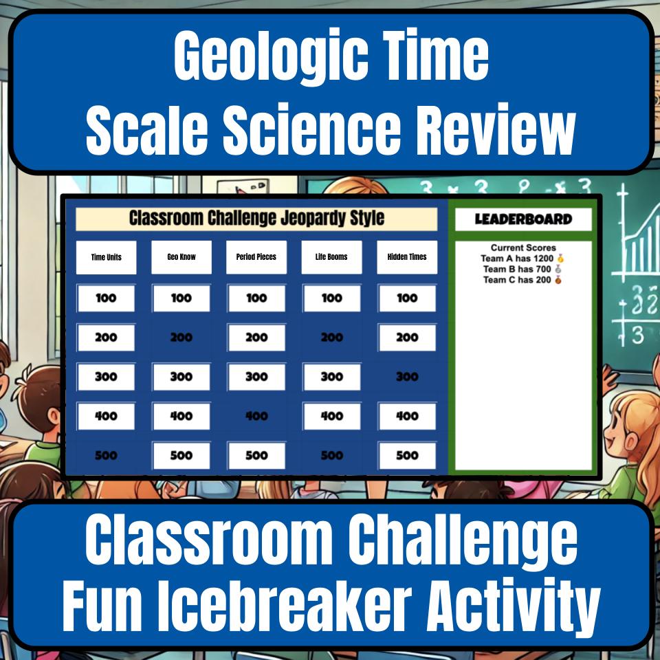 Geologic Time Scale Jeopardy Science Review I0092