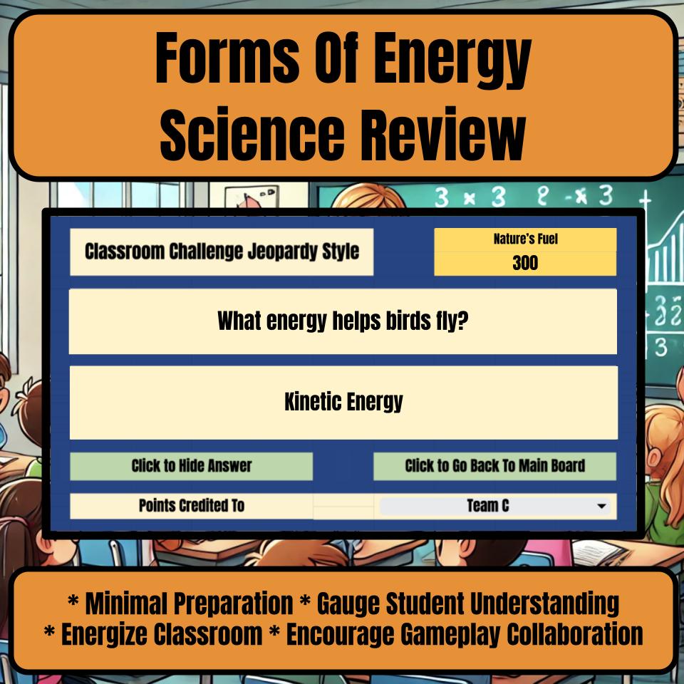 Forms Of Energy Jeopardy Science Review I0093