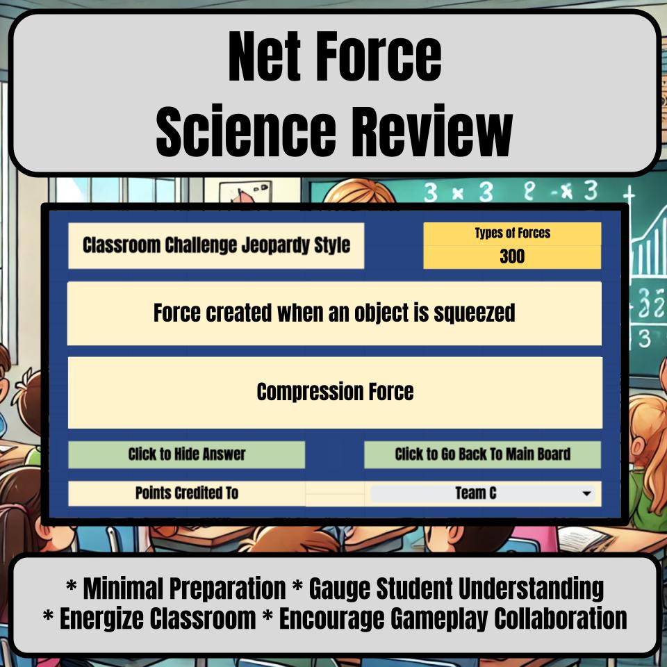 Net Force Jeopardy Science Review I0094