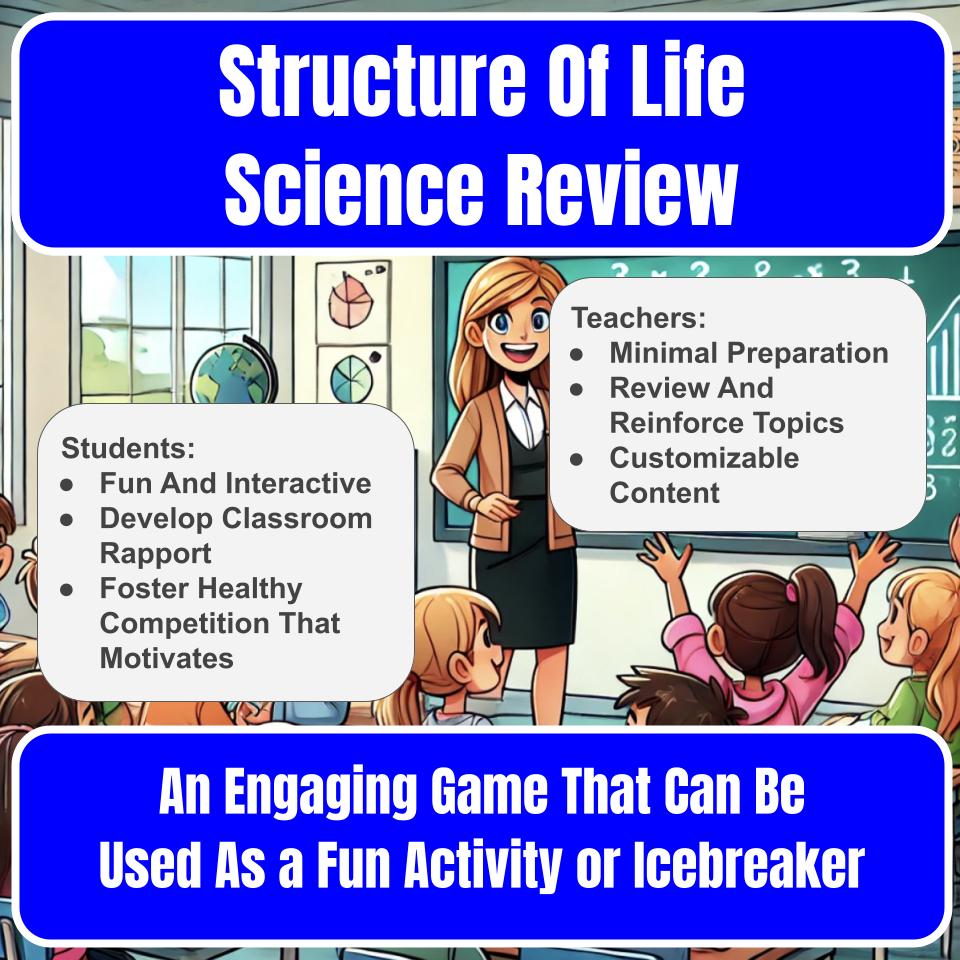 Structure Of Life Jeopardy Science Review I0095